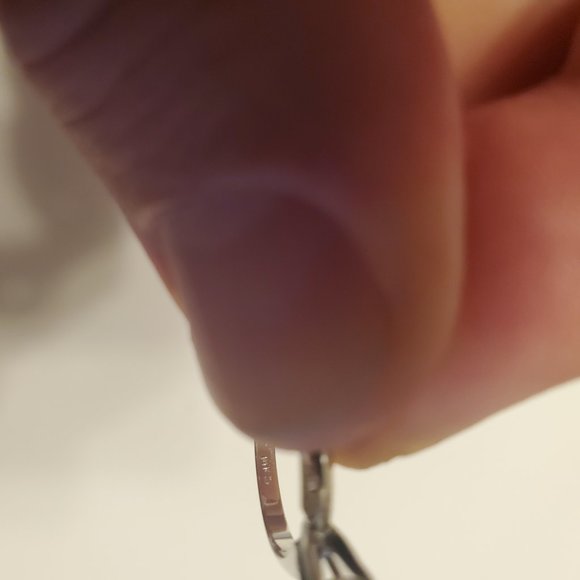 Brand new  14K white gold Solitaire diamond engage - Picture 5 of 7